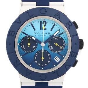 Bvlgari Aluminum Chronograph Capri Limited Edition BB40ATCH 103844 Automatic ...
